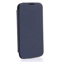Elegant Back Cover Flip PU Leather Battery Housing Case for Samsung Galaxy S4 i9500/i9505 Dark Blue