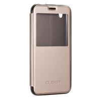 Elegant Flip Cover Shell PU Leather Protective Case Book Flip with Stand Cellphone Cover for Cubot Manito