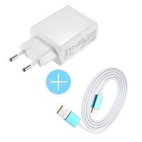 Elephone 2-in-1 Suit USB 2.0 Quick Charger Adapter + Quick Charge USB 3.1 Type-C Cable for Elephone P9000