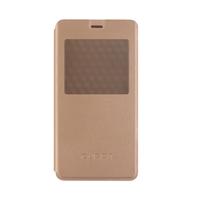 Elegant Flip Cover Shell Leather Protective Case Book Flip with Window View Stand Cellphone Cover for CUBOT Rainbow 2 Smartphone