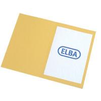 Elba Sqcut Fldr Hwt Fcp Yellow 100090223 - 100 Pack