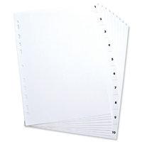 ELBA A4 PP IDX 1-10 WHT 10020476...