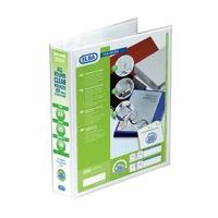 Elba A4 4d Ring 40mm Wht Pan Pres Binder