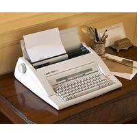 electronic typewriter with memory and display