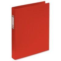 elba a4 25mm red ring binder