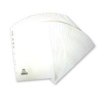 elba divider a4 20 part 160gsm white