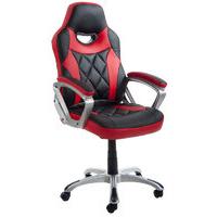 Element Gaming Mercury Office Chair - Black & Red