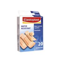 Elastoplast water resistant assorted strips x20