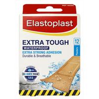 elastoplast extra tough waterproof plasters 12