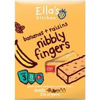 Ellas Kitchen Nibbly Fingers - Ban & Raisins 125g