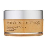 elemental herbology Macadamia and Papaya Body Scrub 200ml