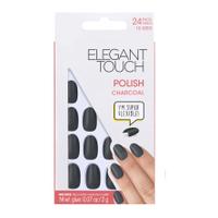 Elegant Touch Core Polish Nails - Charcoal