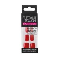 Elegant Touch Express Nails - Polished Red