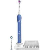 Electric toothbrush Oral-B SmartSeries 4000 3Dwhite Rotating/vibrating/pulsating White, Light blue