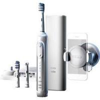 Electric toothbrush Oral-B Genius 8000 TriZone Rotating/vibrating/pulsating White, Silver