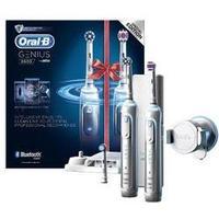 Electric toothbrush Oral-B Genius 8900 Rotating/vibrating/pulsating Silver
