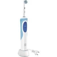 Electric toothbrush Oral-B Vitality Cross Action Rotating/vibrating White, Light blue