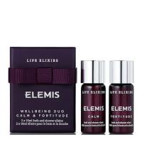 elemis life elixirs calm and fortitude wellbeing duo 20ml