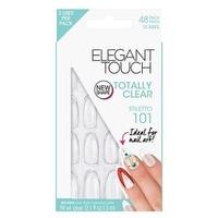 Elegant Touch Totally Bare Clear Stiletto 101