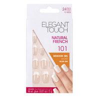 Elegant Touch Medium Natural French Nails-101