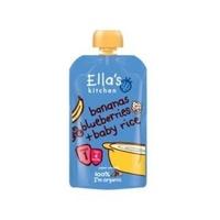 Ellas Kitchen S1 Banana Blueberry Baby Rice 120g (1 x 120g)