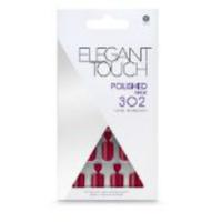 elegant touch pre polished nails red