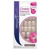 elegant touch classic french make me blush x short length nails