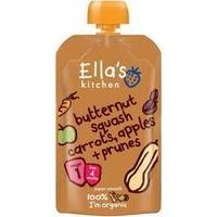 ELLA\'S KITCHEN (VEGETARIAN) Organic Butternut Squash, Carrot, Apple & Prunes Baby Food (120g)