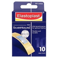 elastoplast antibacterial fabric plasters 10 plasters