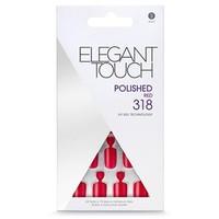 Elegant Touch Polished Red 318 Short - UV Gel Technology