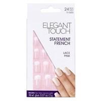 Elegant Touch Statement French Lace Pink