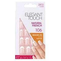 Elegant Touch Natural French 106 - Medium Oval Pink