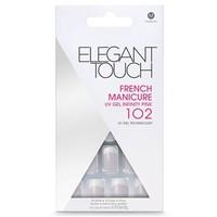 elegant touch french manicure 102 uv gel infinity pink medium