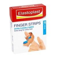 Elastoplast Extra Flexible Fabric Finger Strips 16 strips