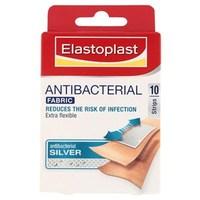 Elastoplast Antibacterial Fabric Plasters 10 plasters