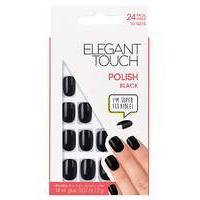 Elegant Touch Polished Core Nail Black