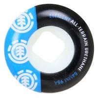 Element Section Skateboard Wheels - Blue/Black 54mm