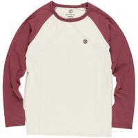 element blunt longsleeve t shirt napa red