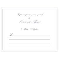 Elegant Script RSVP