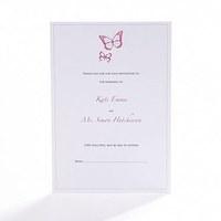 Elegant Butterfly RSVP