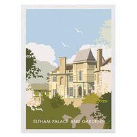 Eltham Palace Tea Towel