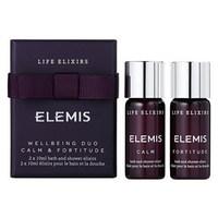 Elemis Life Elixirs Calm &amp; Fortitude Wellbeing Duo 2x10ml