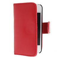 Elegant PU Leather Case for iPhone 4 and 4S