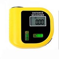 Electronic Laser Distance Meter Tester with LCD Digital Screen (Range: 2~60ft, /-5%)