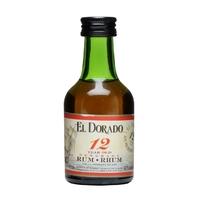 El Dorado 12 Year Old Rum Miniature