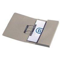 Elba Stratford Transfer Spring File Recycled Pocket 310gsm 32mm Foolscap Buff (Pack of 25)