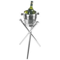 elia curved wine cooler amp fold away stand