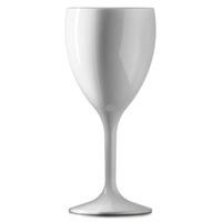 elite premium polycarbonate wine glasses white 11oz 320ml single