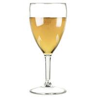 elite premium polycarbonate wine glasses 14oz lce at 250ml pack of 12