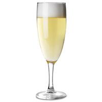 elegance champagne flutes 6oz 170ml case of 48
